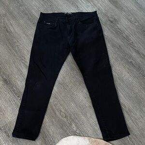 Zoo York Men's Dark Slim Straight Jeans